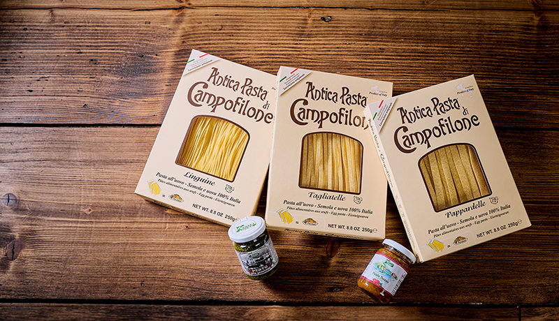 Gardolio Produktfotografie Pasta und Pesto