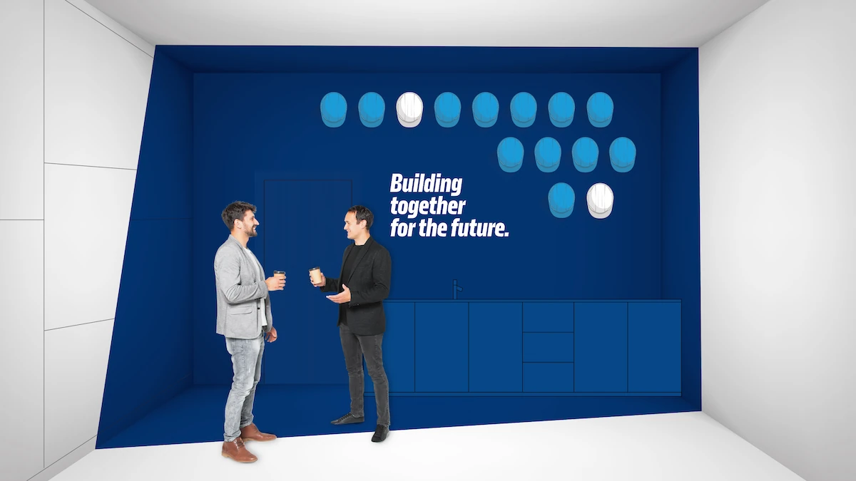 Knauf DESIGN Meetingroom: Marke wird Raum. Raum wird Marke.